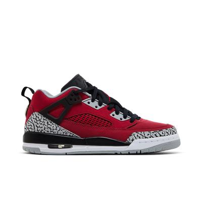 Air Spizike Low Grade School 'Toro' (Unisex) Gym Red / Black / Wolf Grey / Cool Grey Kids' Basketball Shoes FQ3950 600