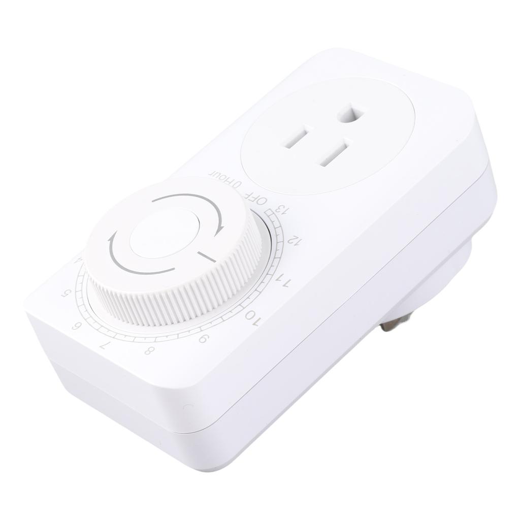 Mechanische Zeitschaltuhr 13 Stunden Countdown Stecker-Timer Aquarium Sauerstoffzufuhr Zeitschaltuhr Steckdose
