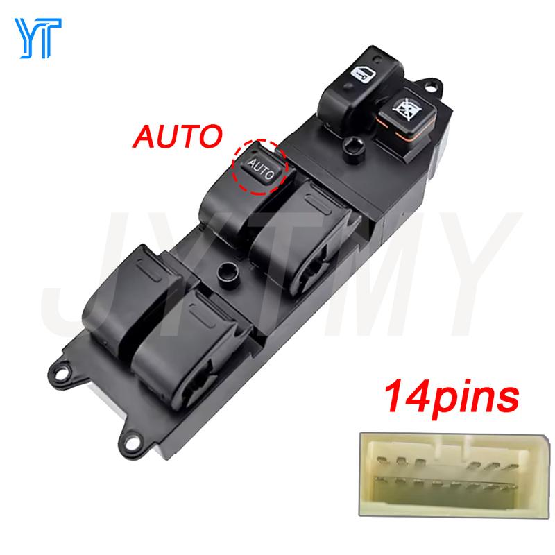 

Электрический главный переключатель управления стеклоподъемником для Toyota Echo Yaris T.U.V 4Runner Hilux Land Cruiser Camry Детали стеклоподъемника Автоаксессуарыr