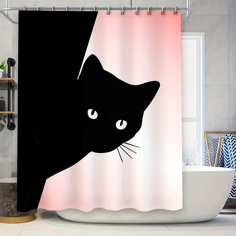 

Пляжная шторка для душа Водонепроницаемая печать для декора ванной комнаты Современный дизайн океанской волны в синих и белых тонах 180x200cm