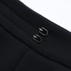 Past Women's Plus Velvet Micro Flare Casual Pants