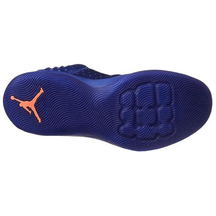 Jordan Extra Fly Slip Resistant Abrasion Resistant Low top Basketball Shoes Men's Blue 854551-417