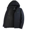 Business Casual Men's Retro Removable Hooded Jacket Casual Coat