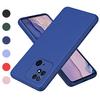 Liquid Silicone Case For Xiaomi Redmi 10C Fundas Luxury Soft Shockproof Phone Cover Redmi 10C Case