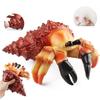 Colorful Sea Creature Sculpture Artificial Lobster Figurine Seafood Figures Toy for Desk Display Sea Creature Sculpture