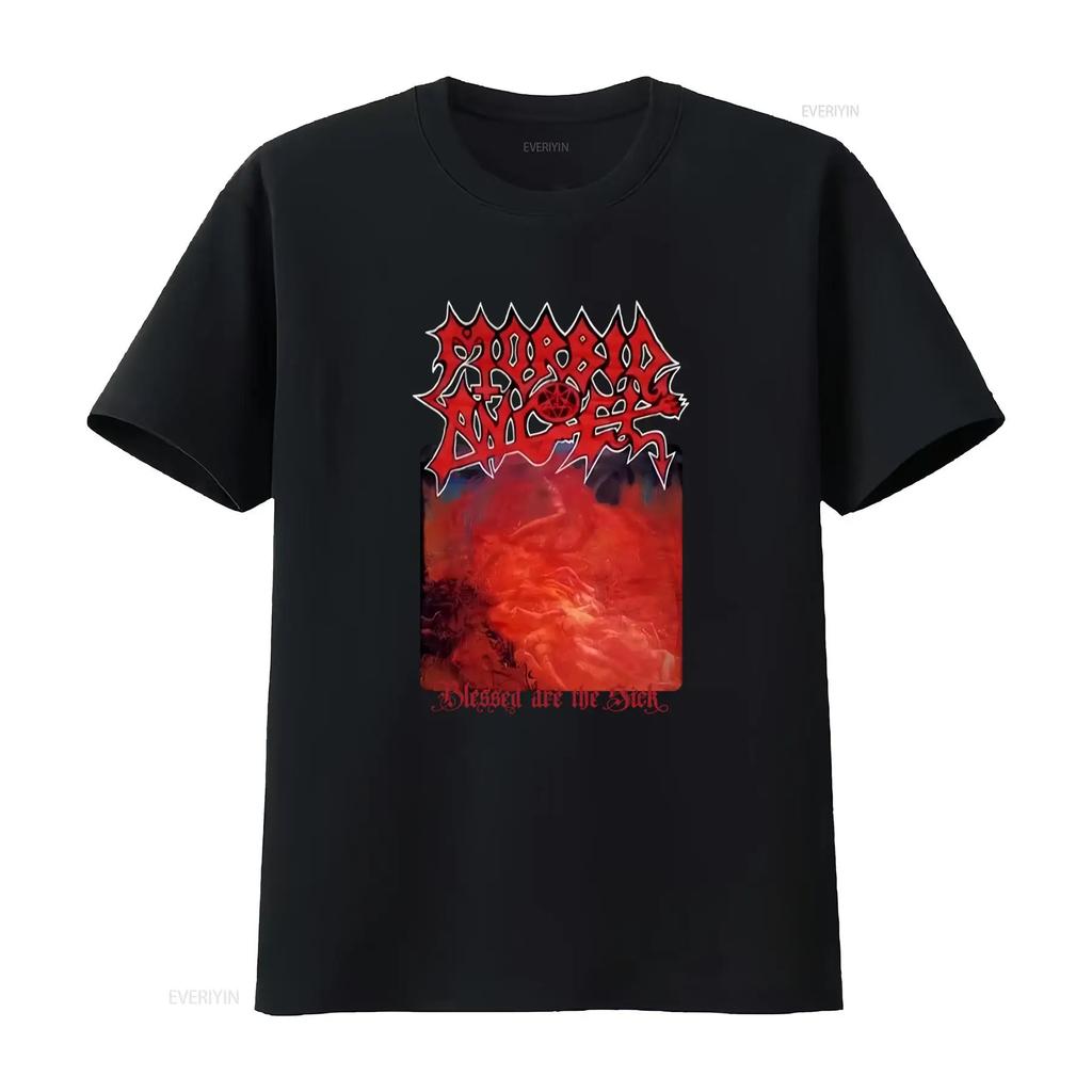 Morbid Angel Blessed Are the Sick Maglietta Cotone Nero Taglie Uomo S 5XL Maniche Lunghe PM1852 g