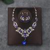 Set di Collana e Orecchini alla Moda in Stile Coreano: Accessori Perfetti per Matrimonio Sposa