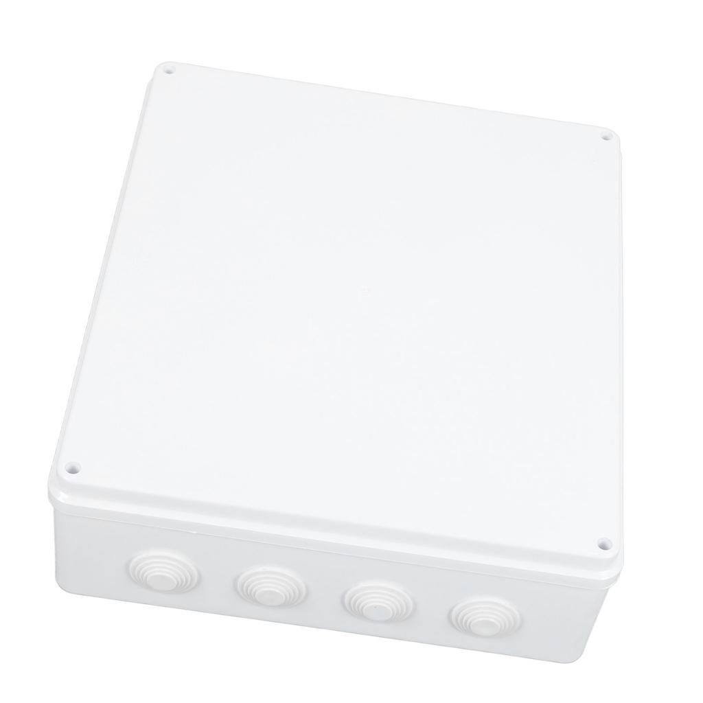 Electrical Junction Box ABS Waterproof Pre Drilled Electric Project Case for Indoor Outdoor Use 400 X 350 X 120mm