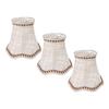 3pcs Lampshade Modern Minimalist Clip On Type Cloth Lamp Shade for E14 Bulb Candle Chandelier