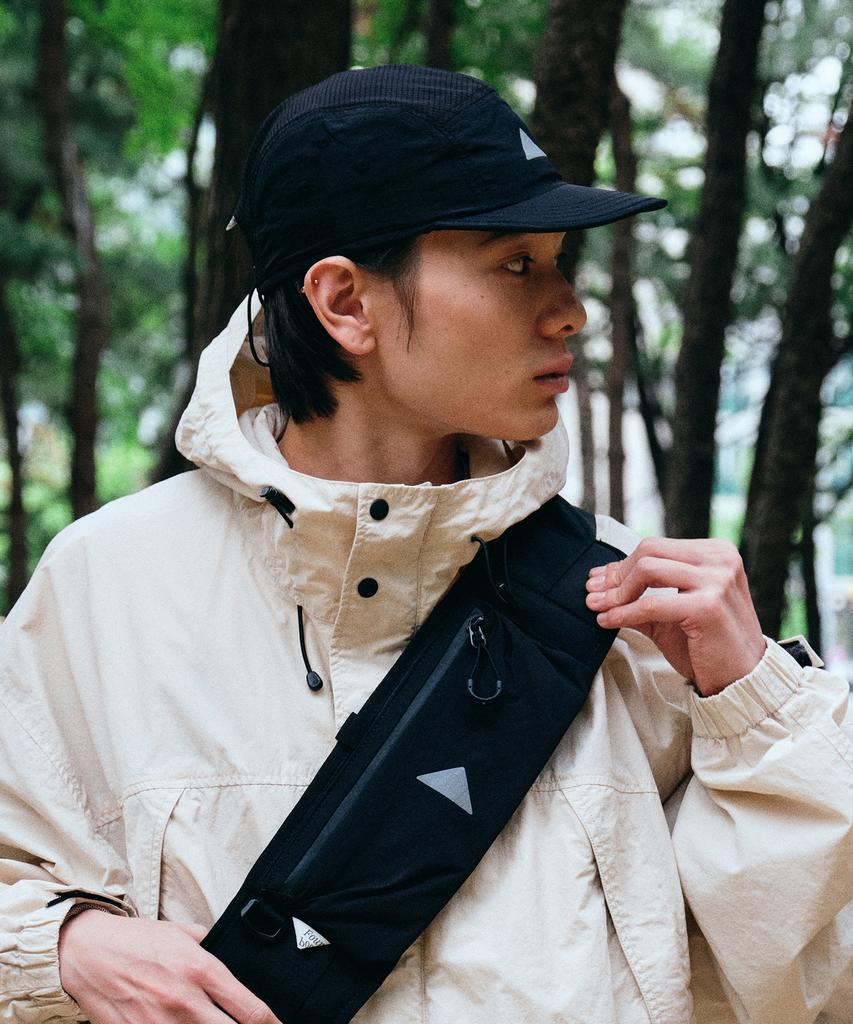 FOUNDPOCKET Workout Camp Cap Black