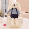 40cm Calming Rabbit Plush Toy Cute Doll Children Accompany Sleeping Doll For Kids Birthday Gift