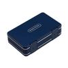 Weekly Medicine Organizer Plastic Large Capacity Portable 7 Day Medicine Case for Home Travel Blue