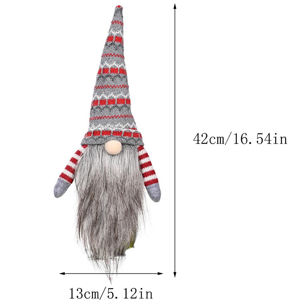 Christmas Decoration Faceless Doll Wine Bottle Holder Wine Bag