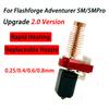 Voor Flashforge Adventurer AD5M/5M pro Nozzle Kit Upgrade Hotend Printkop Snel Afkoppelbare Nozzle Hard Stalen Nozzle Kit