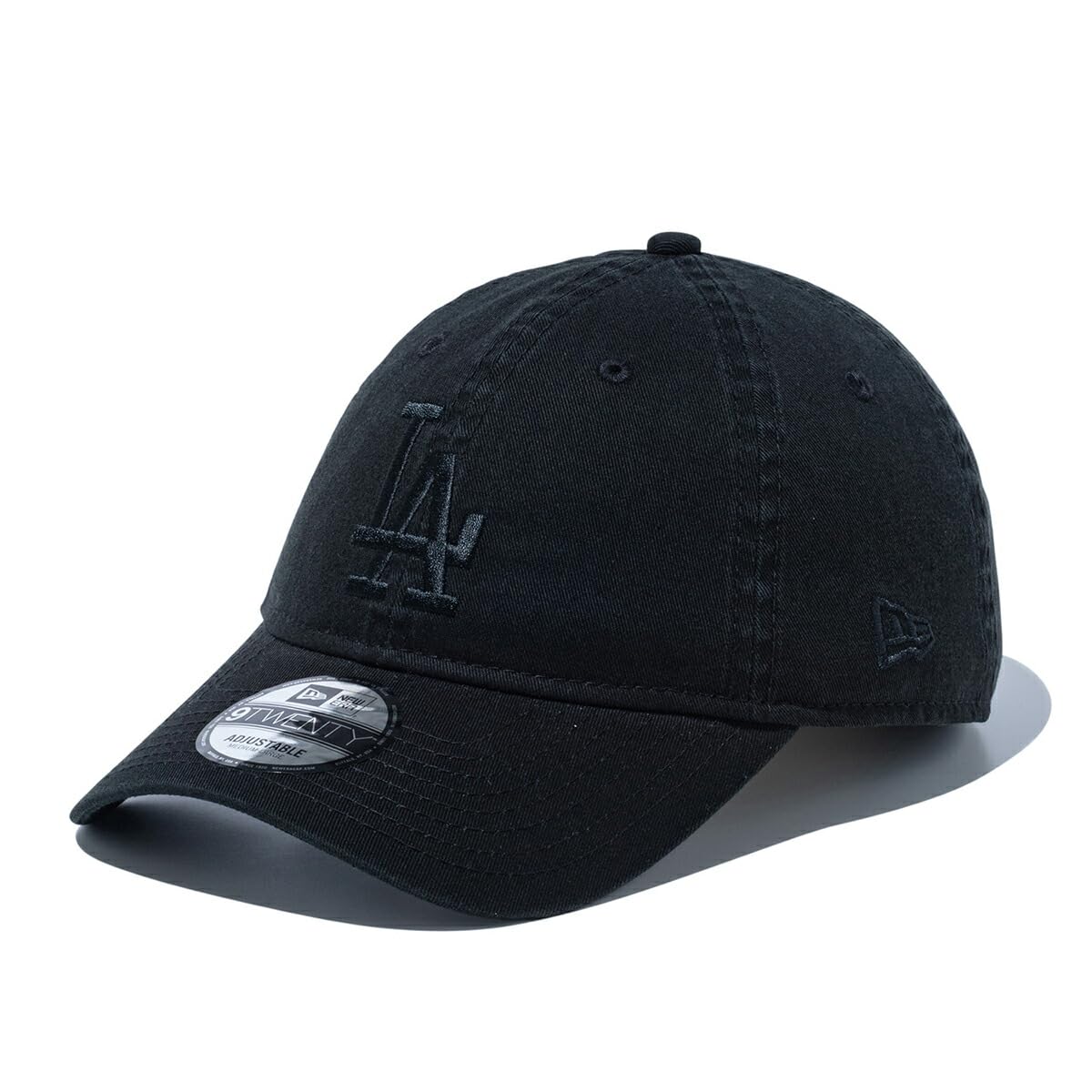 

Кепка 9TWENTY Low Cap MLB LA 920 WASHED LOSDOD BLK BLK 25J [New Era] Черный/Черный L/XL
