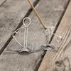 Octopus Deck Nail: High-Strength Stainless Steel Torsion Spring Tent Rope Buckle with Fish Bone Ground Stake.