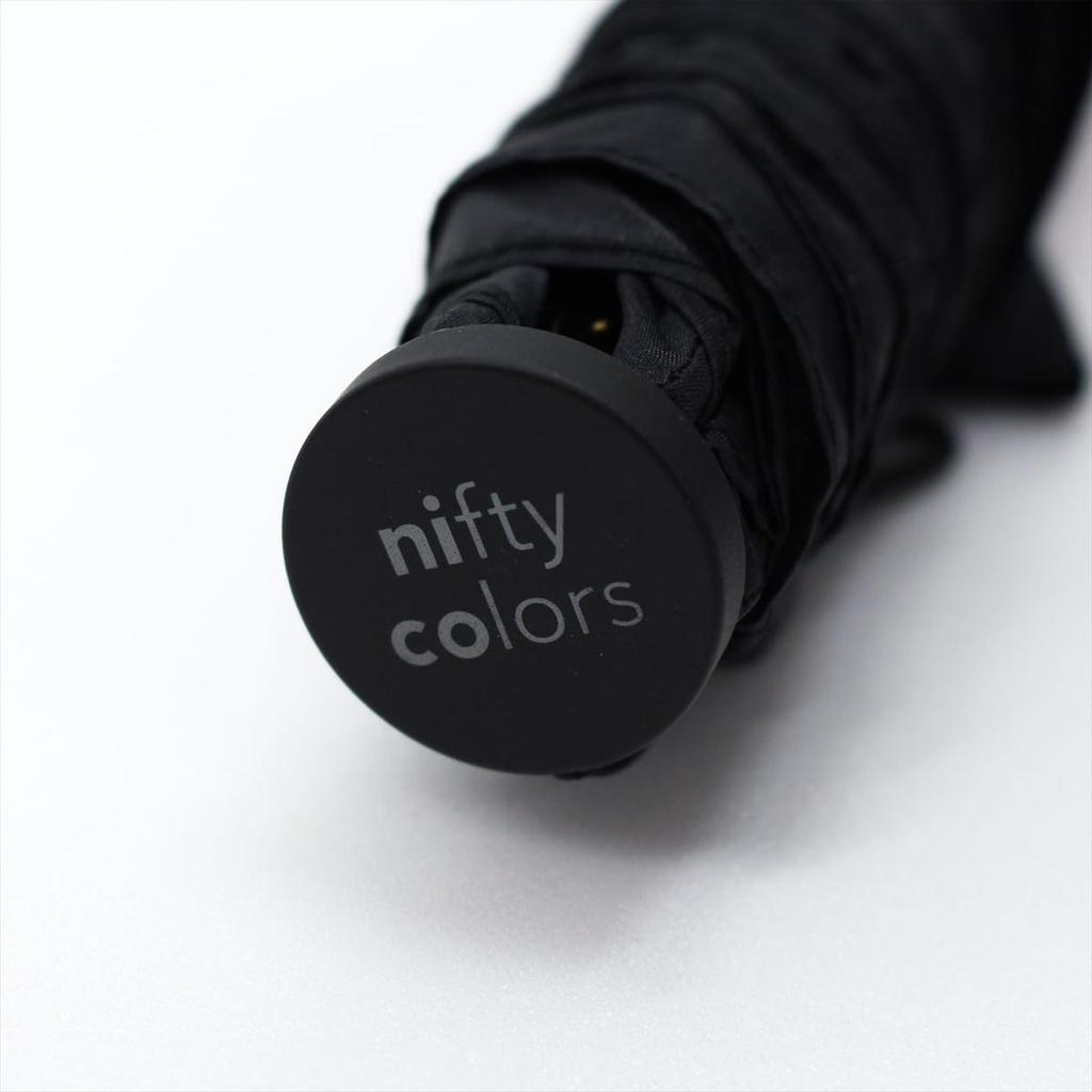 Nifty Colors Petit Flower Carbon Leichtes Mini 55 Faltschirm (1696BK)