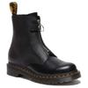 Dr. Martens 1460 Front Zip Leather Lace Up Boot Black Women Sneakers 32054001