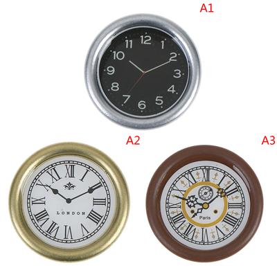 1:12 Puppenhaus Miniatur Wanduhr Puppenhaus Miniaturas Heimdeko Spielzeug
