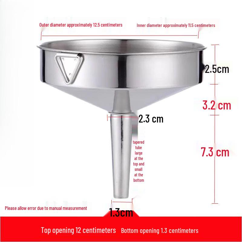 Thickened Stainless Steel Funnel