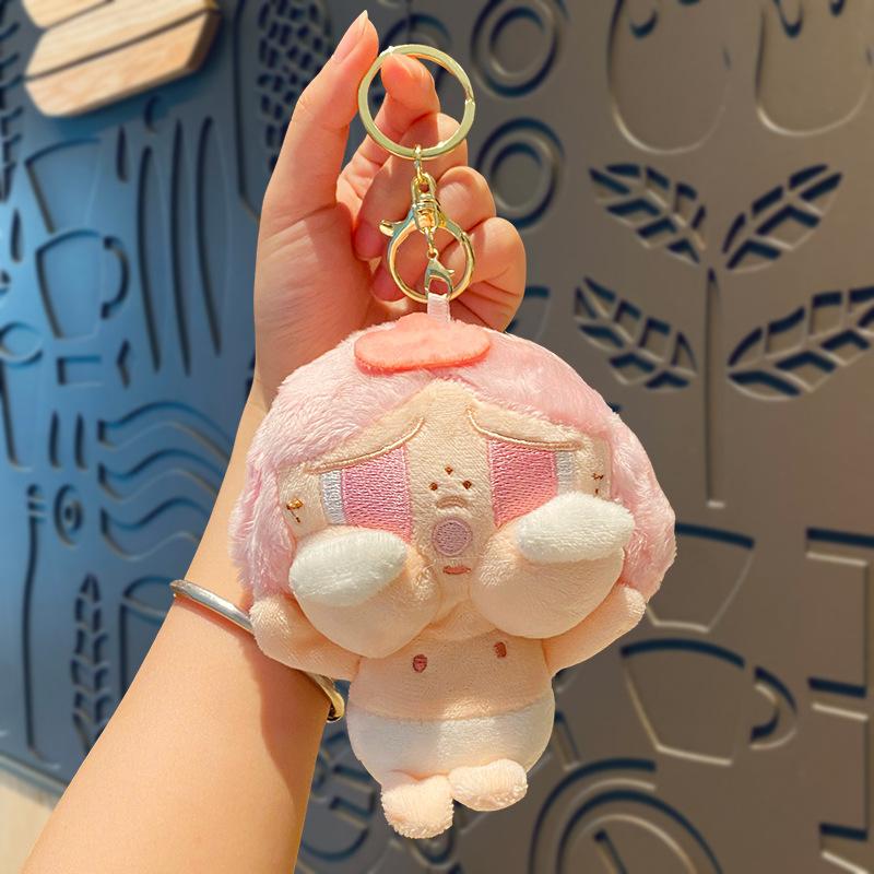 Keychain Crybaby Bag Pendant Plush Toy Doll Cartoon Character Gift Accessories