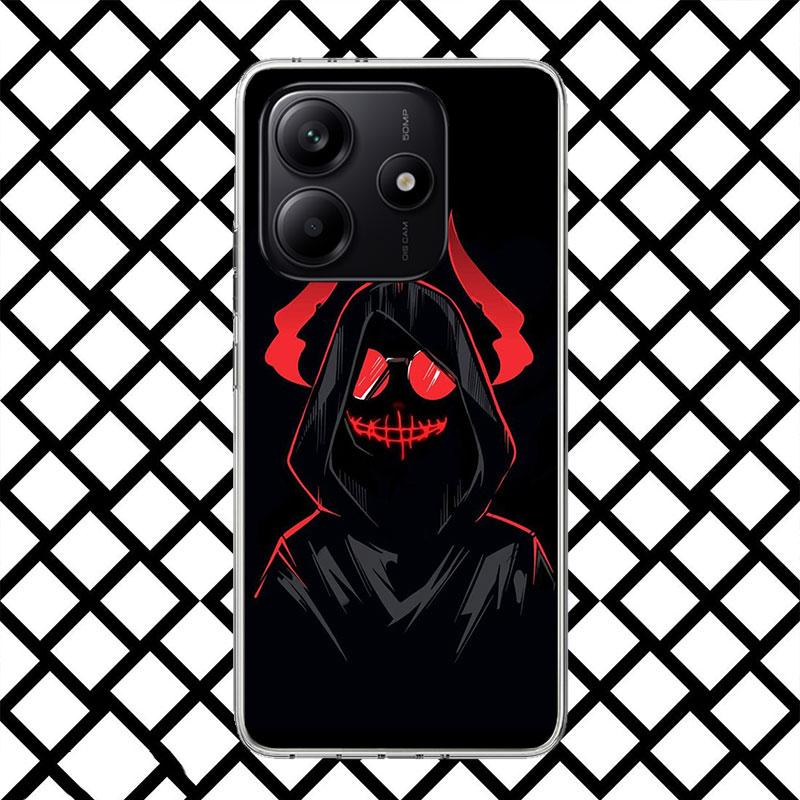 Devil Bad Boy Anime Phone Case for Xiaomi Redmi Note 15 14 14S 13 12 12S 11 Pro Plus 11E 11T 11S 10S 5G Soft Cover Fundas Redmi