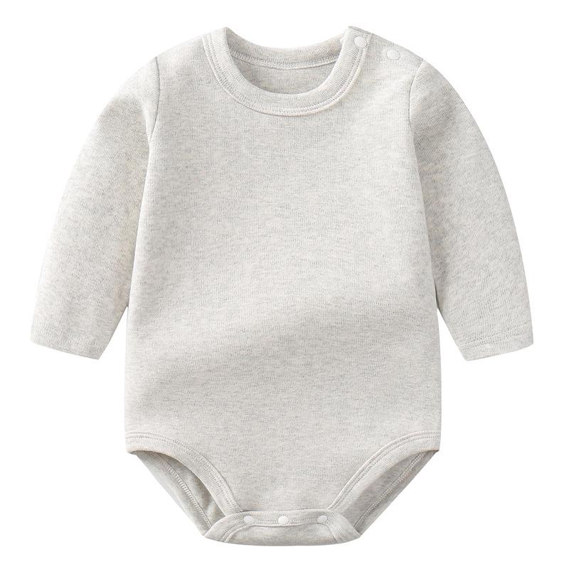 

Thickened Baby Romper: Cozy Spring, Autumn, and Winter One-Piece Pajamas with Hip-Wrapping Design 73cm
