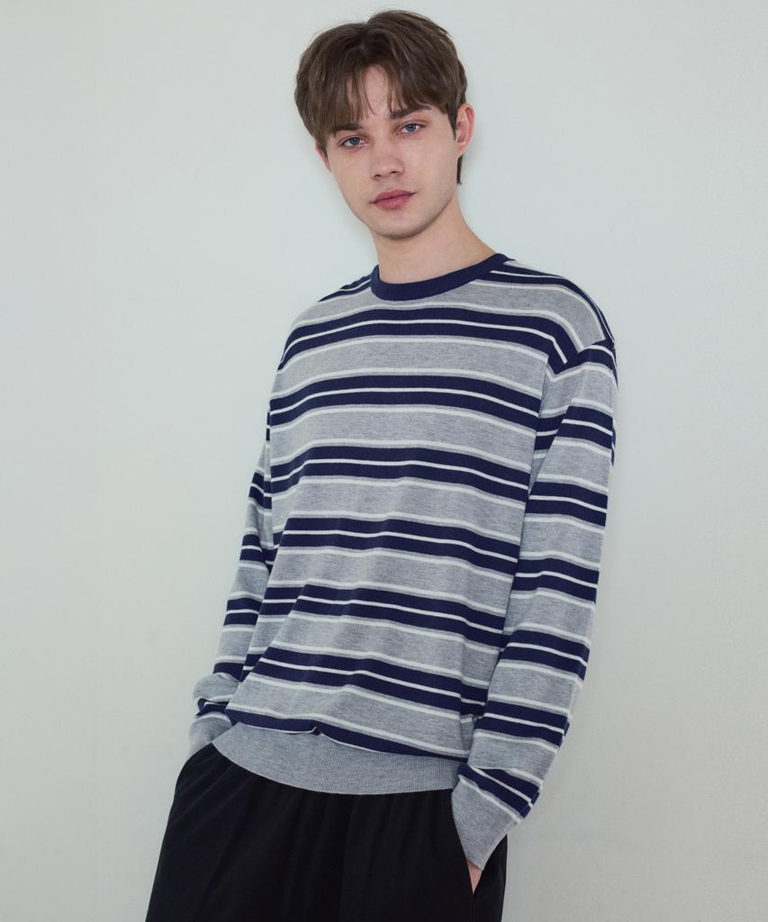 Wednesday Oasis Always Haul Striped Knit_2 Colors (Wc25-Kn07)