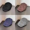 Retro Solid Color Urban Baseball Cap Short Brim Breathable Cotton Wear Casual