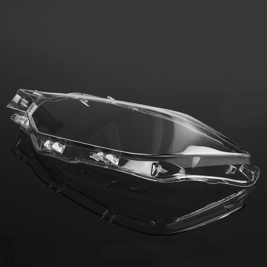 Lentille de phare de voiture, abat-jour en verre, paire de phares Led, couvercle de lentille de lampe pour Bmw F30 F31 série 3 2016 2017 2018 19