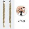 MISS WIG Synthetic With Elastic Band Hair Fiber Extensions Natural Looking  Long Braided Ponytail Hair Accessories For Women Party Daily Use
