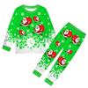 Children's Fashion Suit Skirt Round Neck Long Sleeve Top Pants