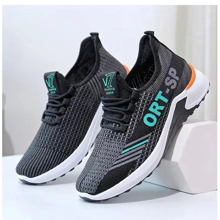 Fashion Lightweight Mens Casual Shoes Breathable Men Running Sneakers Mesh Comfortable Tennis Shoes Outdoor Jogging Sport Shoes