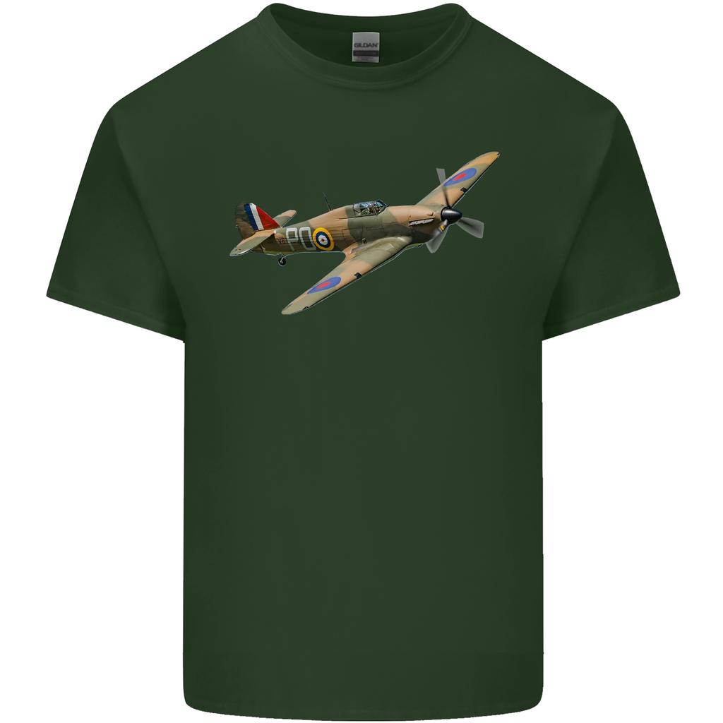 A Hawker Hurricane Flying Solo Unisexs Light Cotton TShirt