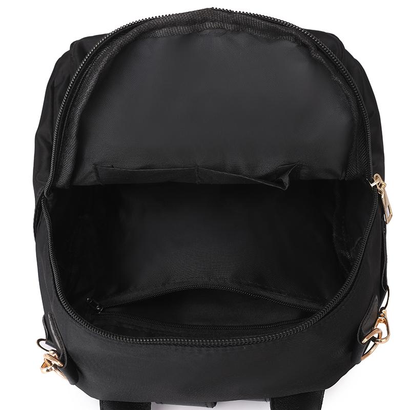 Large Capacity Backpack Women Printed Travel Backpack Embroidered Student Schoolbag