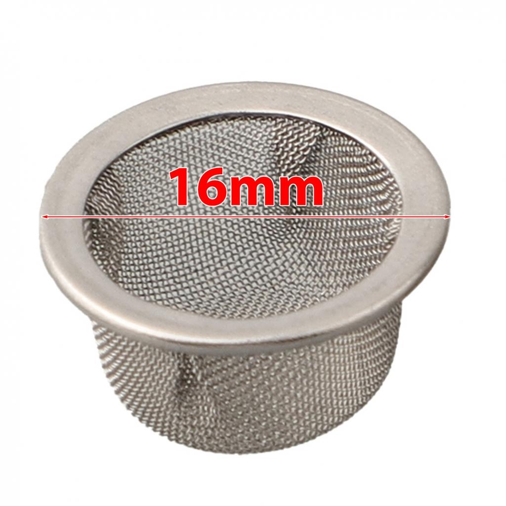 Metallskärmar av stålmaska Tjocka och flexibla 16x12x8mm