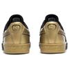 New Puma Suede Black Gold Metallic 398306-01