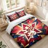 Bedding Set 1 Duvet Cover 2 Pillowcases Czech Republic Football Print Bedroom Home Decoration
