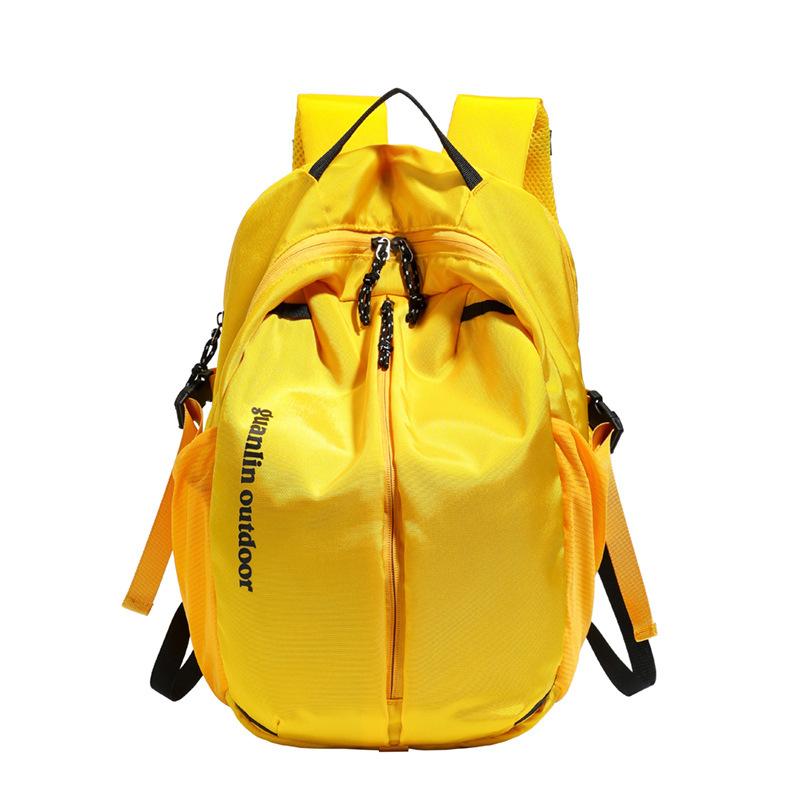 

Backpacks, Outdoor Water-resistant Sports and Leisure Backpacks, College Student Schoolbags, Lightweight Hand-held Commuter Bags жёлтый