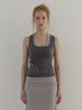 Asula Sunrise Stud Sleeveless (Charcoal)