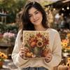 Handmade Pearl Painting Kit Sparkling  Art Kit Art Kit Beaded Canvas Art  Thanksgiving Gift