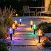Colorful Solar Fairy Light Bubble Ball Ground Stake Light  Yard Lawn Decoration