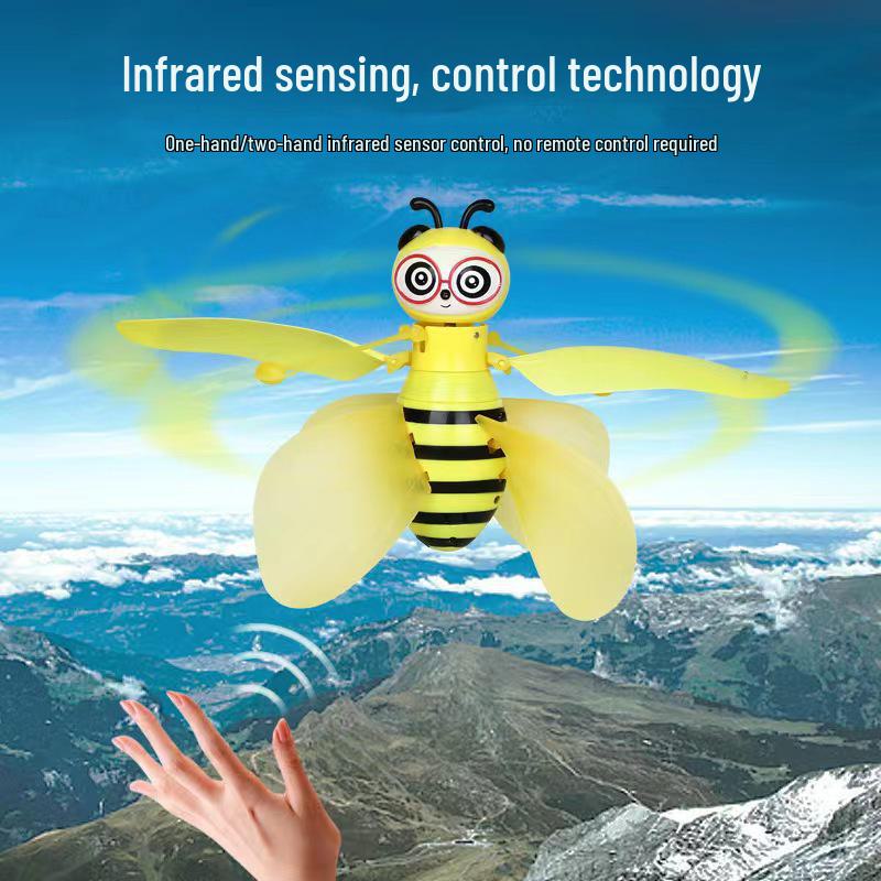 Novel Remote-Controlled Flying Bee Toy with Induction Technology