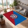 Alfombra Suave de Área con Patrón de Fútbol del Bayern de Múnich, Alfombra de Suelo Interior Antideslizante, Esterilla Decorativa Deportiva para Dormitorio
