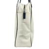 CHANEL Airline CC Mark logo Tote Bag Shoulder Bag Leather/Canvas White/blue