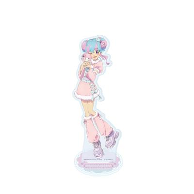 Aikatsu X Sanrio Characters 10 Kirara Hanazono X My Sweet Piano Illustration Acrylic Stand Stars! [Collaboration [Life-Size]]