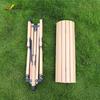 Portable Solid Wood Egg Roll Camping Table