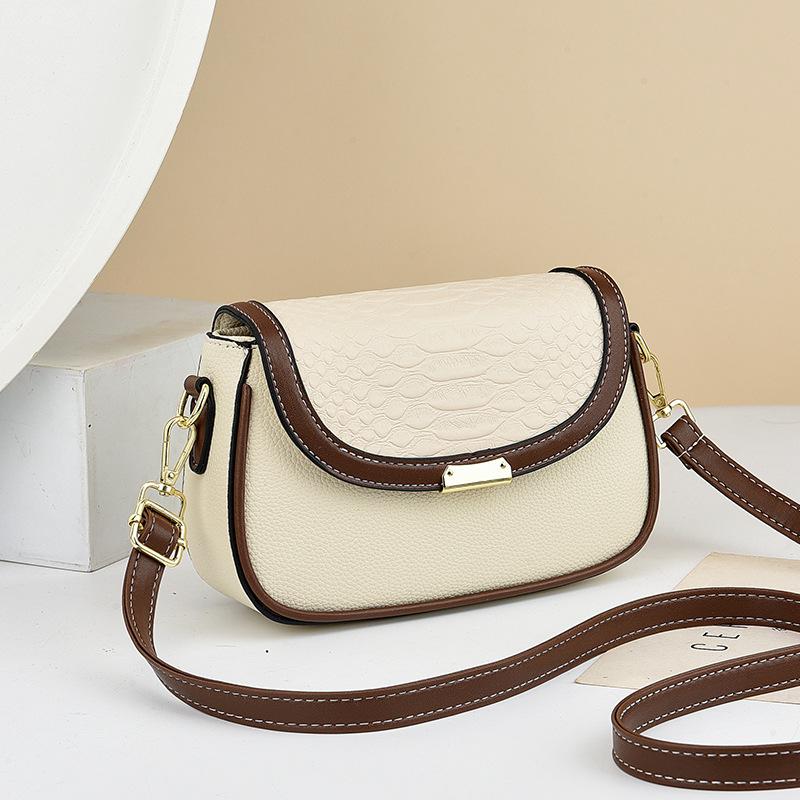 Popular bag 2025 new fashion high sense shoulder messenger bag versatile simple portable women's bag women