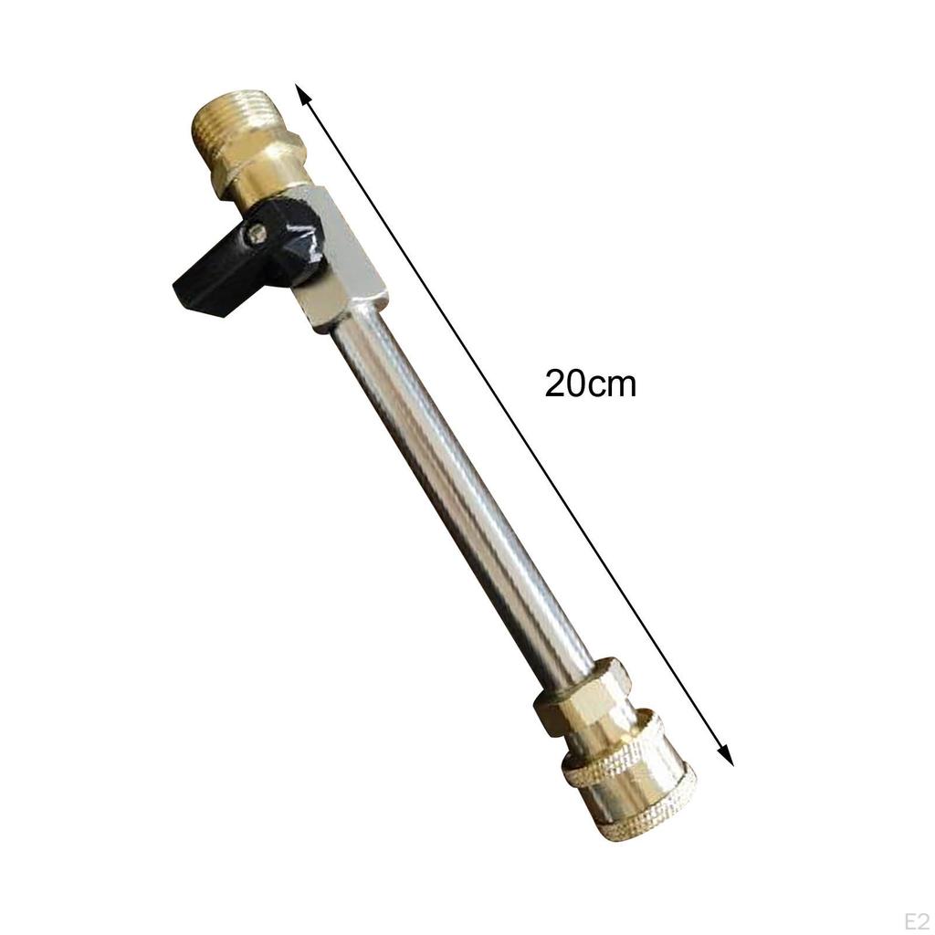 Power Washer Ball Valve Kits Fittings Watering Car Quick Connector Garden 2200PSI