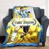 Football Messi Customize Your Name Blanket Gift Personalized Blanket Warmthful Decor Versatile for Office Office Chair Nap Bed